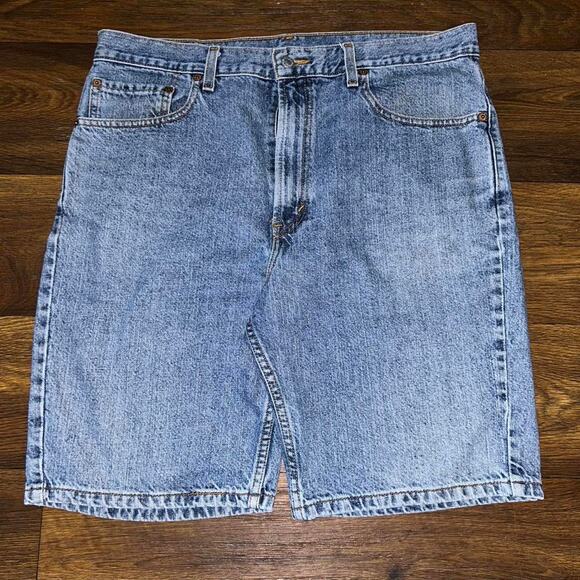 Vintage levis 505 denim shorts - Picture 1 of 6